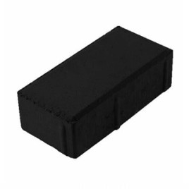 Кирпич прессованный, черный 200✕100✕60 - фото - 1