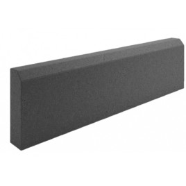 Бордюр тротуарный (поребрик), черный 1000✕200✕80 - фото - 2